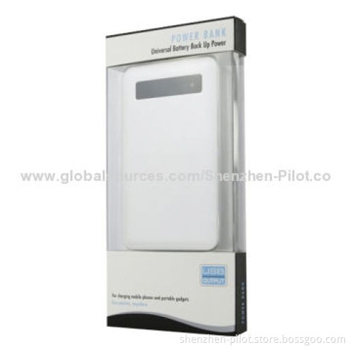 Slim Power Bank, 4,000mAh for iPhone with Touch Screen, Super Slim